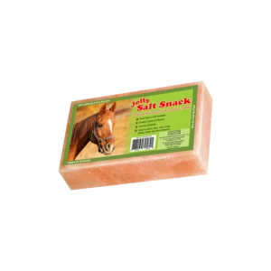 Horsemen’s Pride Jolly Salt Snack 4 lb Himalayan salt brick with green label